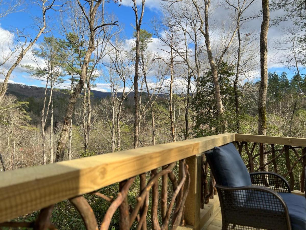Log Cabin With Mountain View And Privacy Blue Ridge Esterno foto